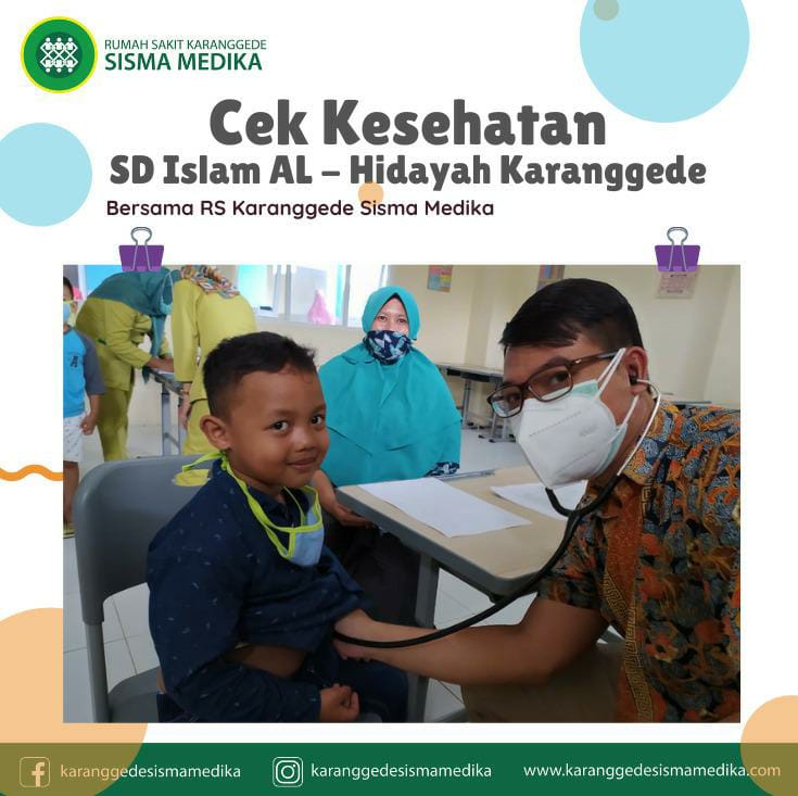 Cek Kesehatan di SD Al Hidayah Karanggede