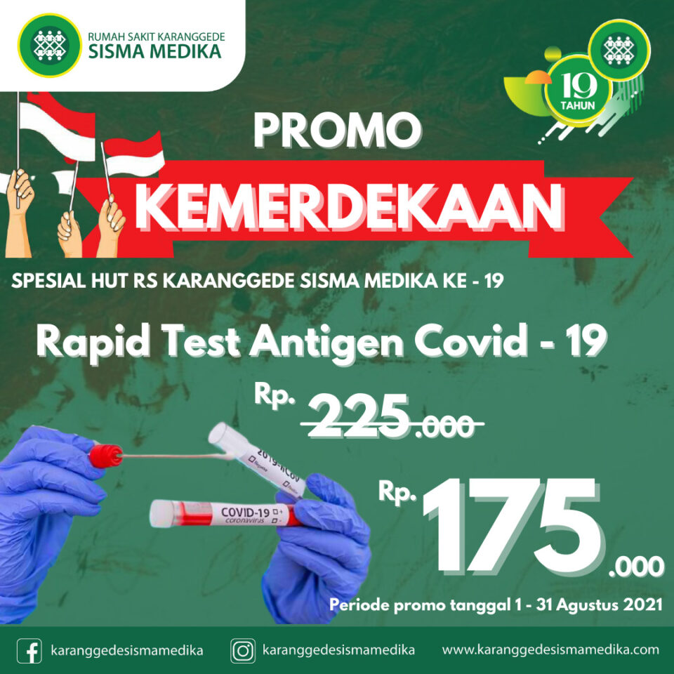 Promo Kemerdekaan Rapid Antigen