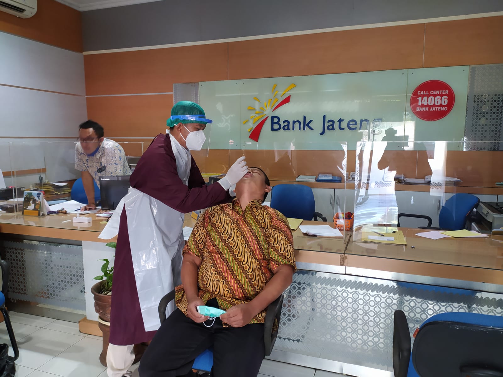 Rapid Antigen Rutin Bank Jateng Karanggede