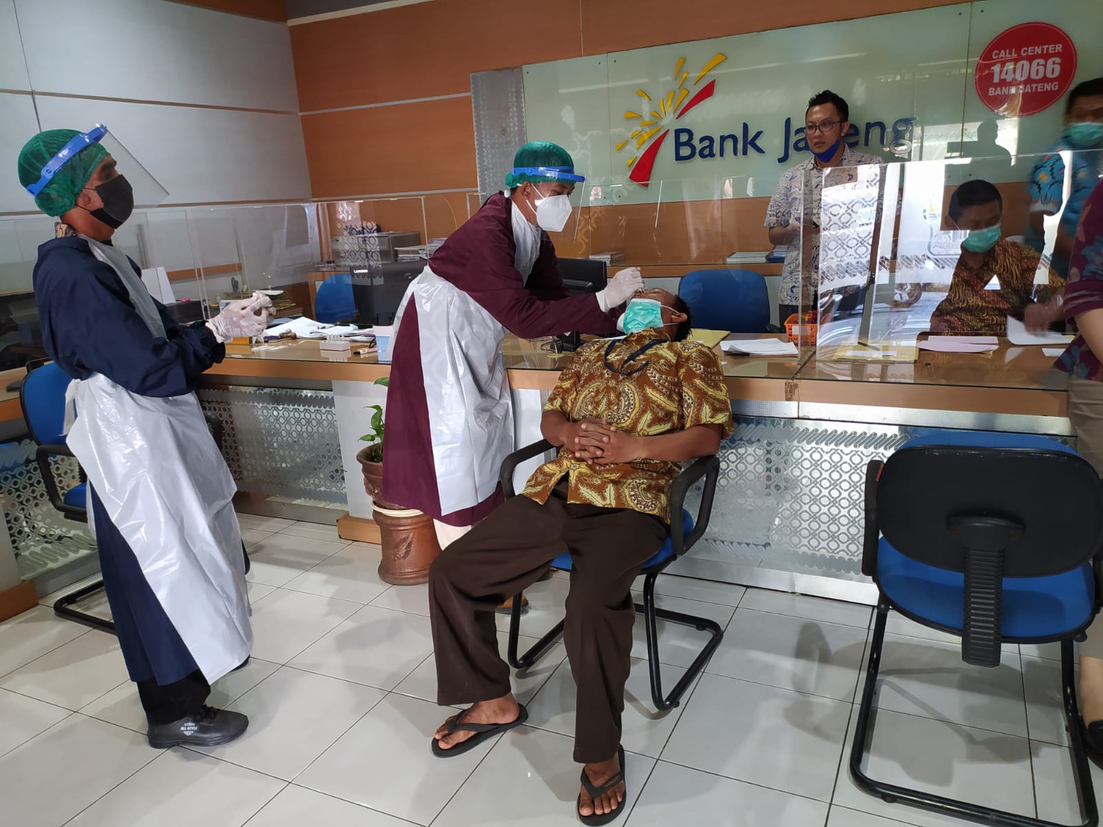 Rapid Antigen Rutin Bank Jateng Karanggede