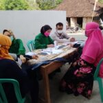 Vaksinasi Covid19 di Pasar Batangan, Boyolali