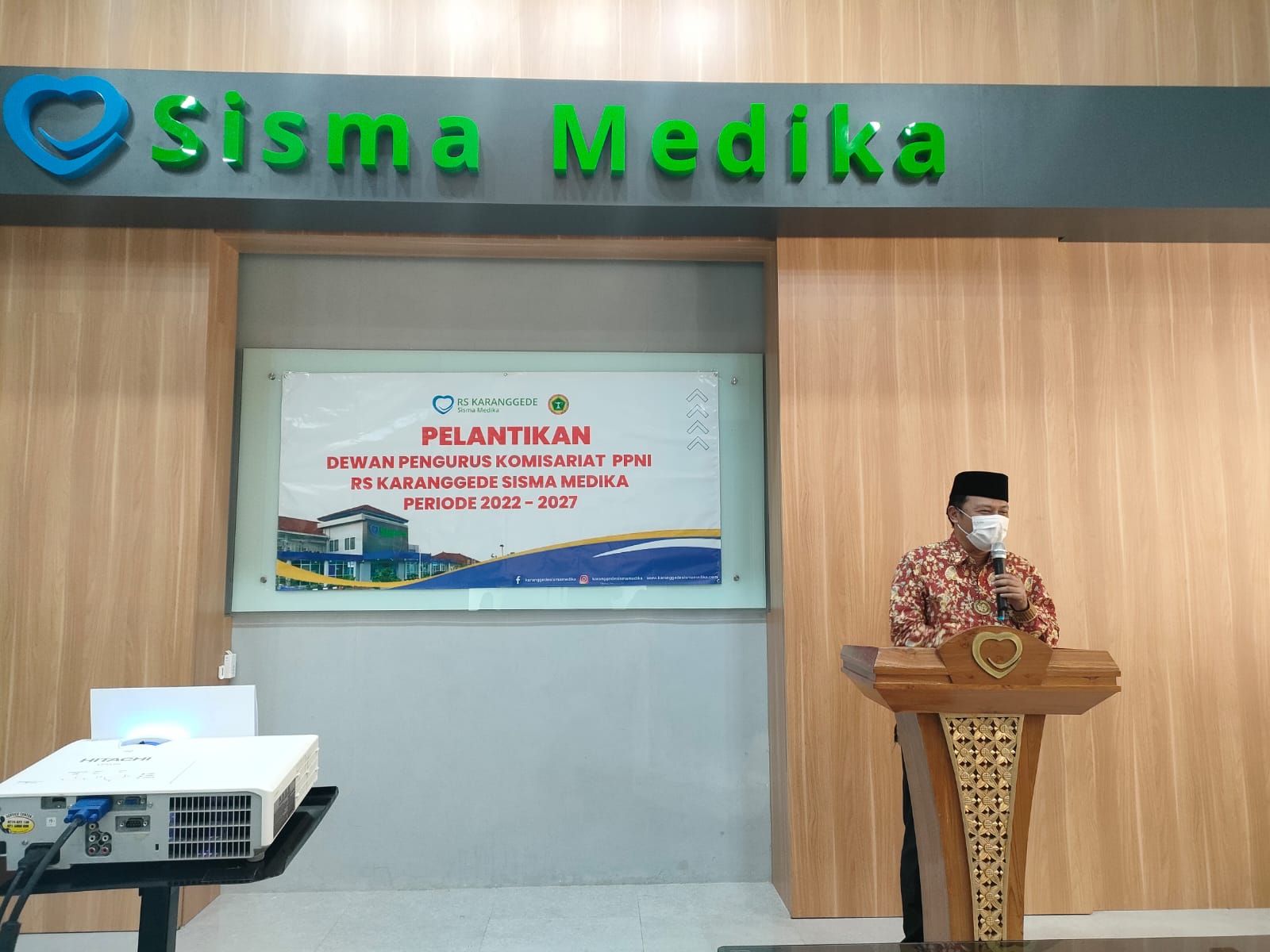 Pelantikan Dewan Pengurus Komisariat PPNI RS Karanggede Sisma Medika
