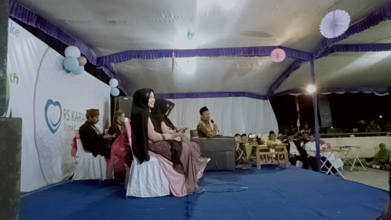 Jumat, (19/8/22) Pengajian Akbar Tasyakuran HUT RS Karanggede Sisma Medika ke-20th bersama KH Fauzi Arkan, turut dimeriahkan oleh Music Alfa Queen.